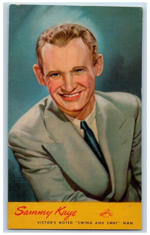 Sammy Kaye Postcard Swing And Sway Man Radio Corporation Of America Camden NJ