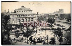 Postcard Old Paris Chatelet