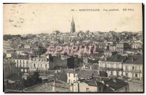 Old Postcard MONTPELLIER General view