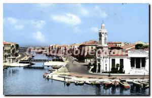 Old Postcard Sete The Consular Palace And The Canal