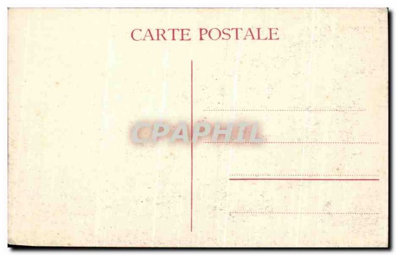 Old Postcard Brussels Park and Rue Royale