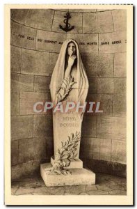 Old Postcard Douaumont Ossuary Army