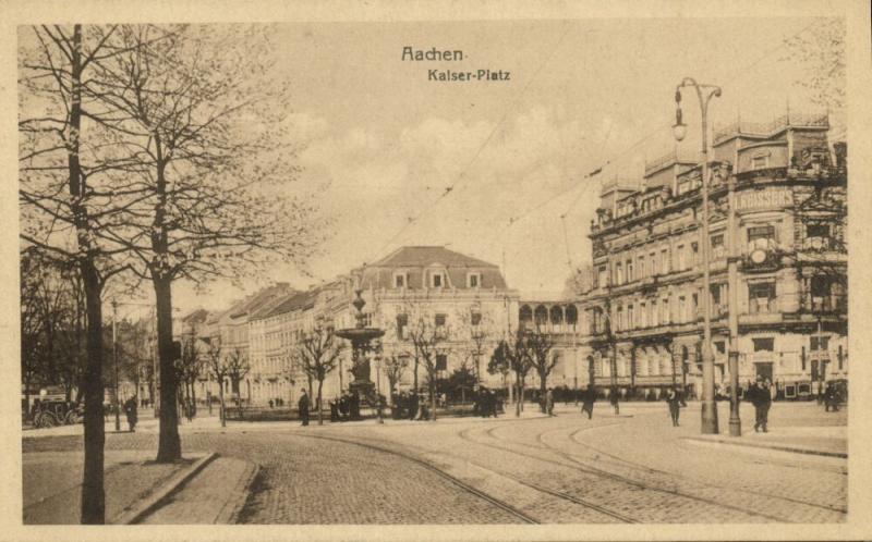 germany, AACHEN, Kaiser-Platz (1910s) 