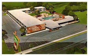 Postcard HOTEL SCENE Lumberton North Carolina NC AS2593