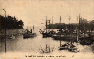 CPA PORNIC - Le Port a marée haute (654017)