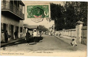 CPA AK Senegal-Dakar-Rue des Essarts (235591)