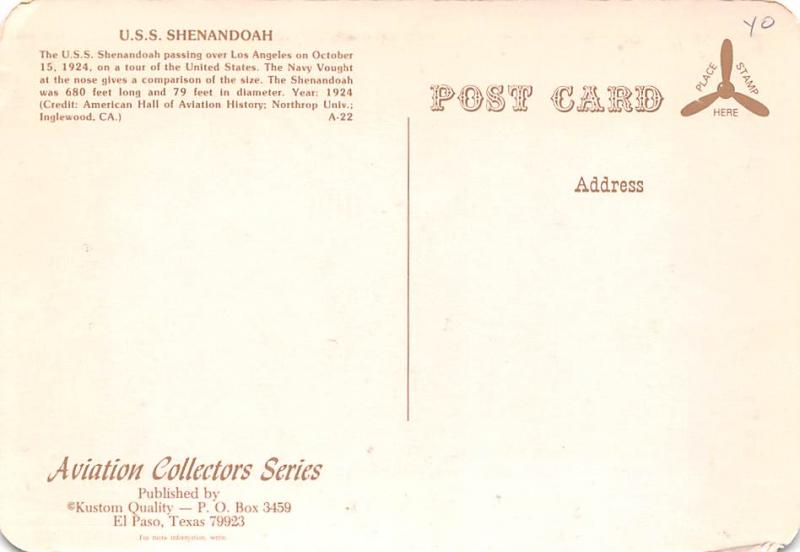 USS Shenandoah - Blimp