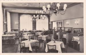 Germany Nuernberg Cafe Restaurant am Hallplatz Inneres Real Photo