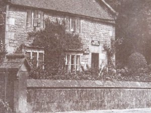 Staffordshire ILAM The Post Office near Ashbourne - Old RP Postcard