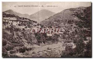 Old Postcard Saint Martin Vesubie