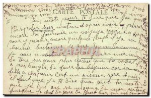 Old Postcard Boat Brest Magellan moonlight