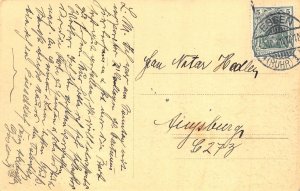 L207 Germany 1911 Essen Panoramic view vintage postcard