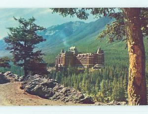 Unused Pre-1980 TOWN VIEW SCENE Banff Alberta AB p7900