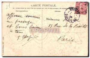 Old Postcard Beaune Year 1906 Notre Dame Hotel God Belfry