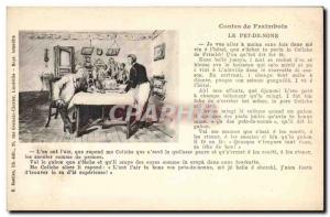 Postcard Old Folk Tales Fraimbois The Fart None