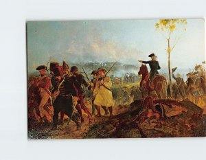 Postcard Battle Of Bennington By Alonzo Chappel, Bennington, Vermont 