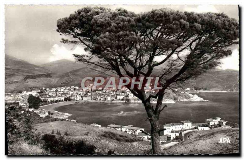 Postcard Modern Banyuls Sur Mer Vue Generale City Beach and Bay