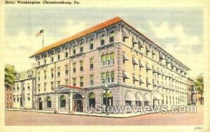 Hotel Washington - Chambersburg, Pennsylvania PA  