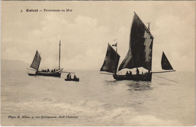 CPA ONIVAL - Promenade en Mer (121296)