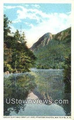 Eagle Cliff & Profile Lake in Franconia Notch, New Hampshire