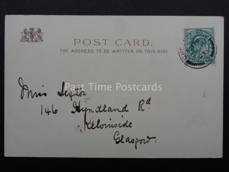 Lincoln Minster from the Castle Tower c1902 UB by Raphael Tuck & Sons 638