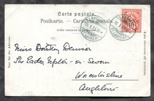 dc435 - LAUSANNE Switzerland 1901 Les Bergieres