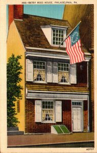 Pennsylvania Philadelphia Betsy Ross House 1940