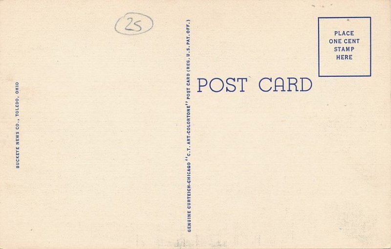 Toledo, Ohio - YMCA Building - Linen