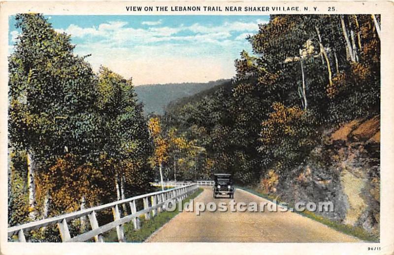 Lebanon Trail near Shaker Village NY, USA Unused 