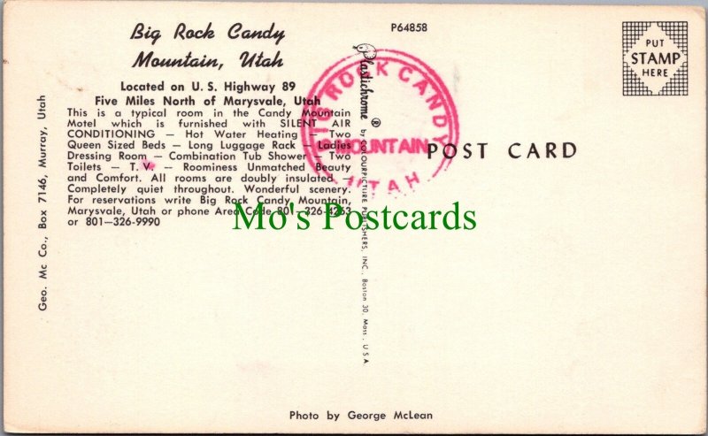 America Postcard - Big Rock Candy Mountain, Utah SW6697