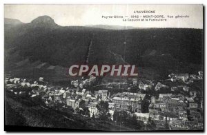 Old Postcard The MONT DORE Vue Generale The Capuchin and the Funicular