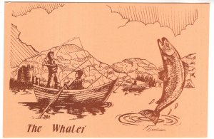 The Whaler Seafood Restaurant, Bar, Killarney, Ireland, Fishing Scene Sketch