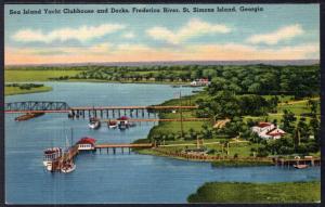 Sea Island Yacht Clubhouse and Docks,St Simons Islands,GA