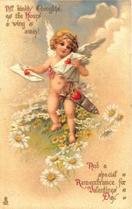 Valentine's Day Special Cupid's Message Raphael Tuck #221 Postcard