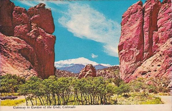Gateway To Garden Of The Gods Denver Colorado Hippostcard