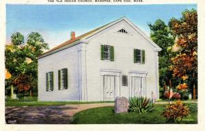 MA - Mashpee, Cape Cod. Old Indian Church