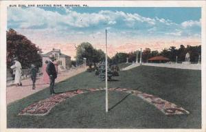 Pennsylvania Reading Sun Dial and Skating Rink 1922