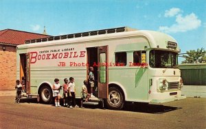 Advertising Postcard, Canton Public Library Bookmobile, Stark County Ohio 