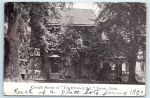 Delaware DE Dover Cowgill House Entailed Hat Postcard