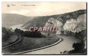 Old Postcard Freyr The Meuse Elbow