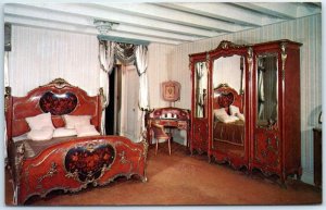 Postcard - Mable Ringling bedroom, Ringling Residence - Sarasota, Florida