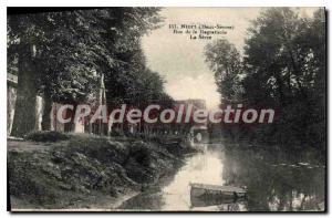 Old Postcard Niort (Deux Sevres) Street of Regratterie The Sevre