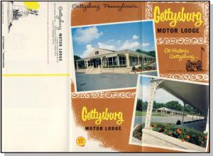 Classic Gettysburg Motor Lodge Brochure, Gettysburg, Penn/PA