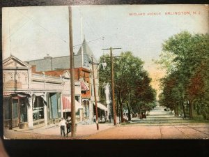 Vintage Postcard 1914 Midland Avenue Arlington New Jersey (NJ)