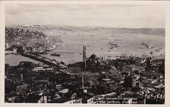 Turkey Istanbul General View Real Photo