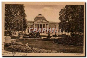 Germany Old Postcard Wiesbaden Kurkaus