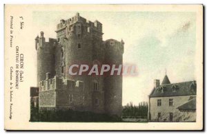 Old Postcard Chateau de Romefort Ciron