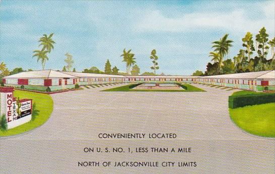 Florida Jacksonville Texan Motel With Pool