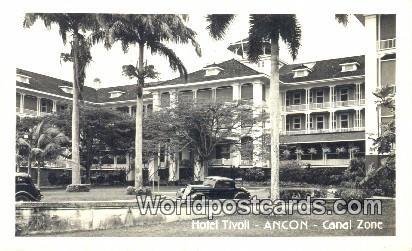 Real Photo Hotel Canal Zone Panama Unused 