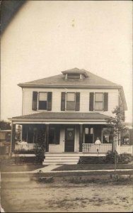 Home & Porch - Buffalo Written on Back Message Mentions Prospect Park RPPC